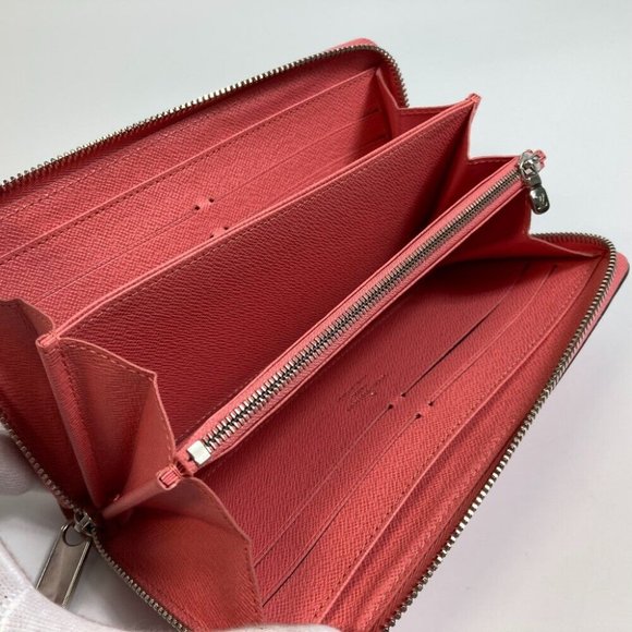 LOUIS VUITTON Epi Zippy Wallet Zip Around Long Wallet Epi Leather pink - Picture 6 of 12